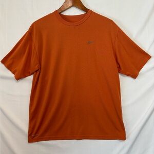 NIKE Orange Dri-Fit Athletic T-Shirt Size Medium